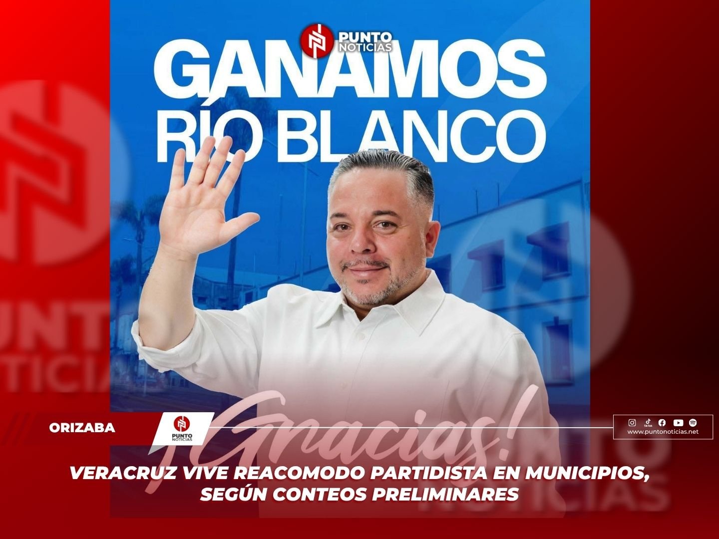 Veracruz vive reacomodo partidista en municipios, según conteos preliminares