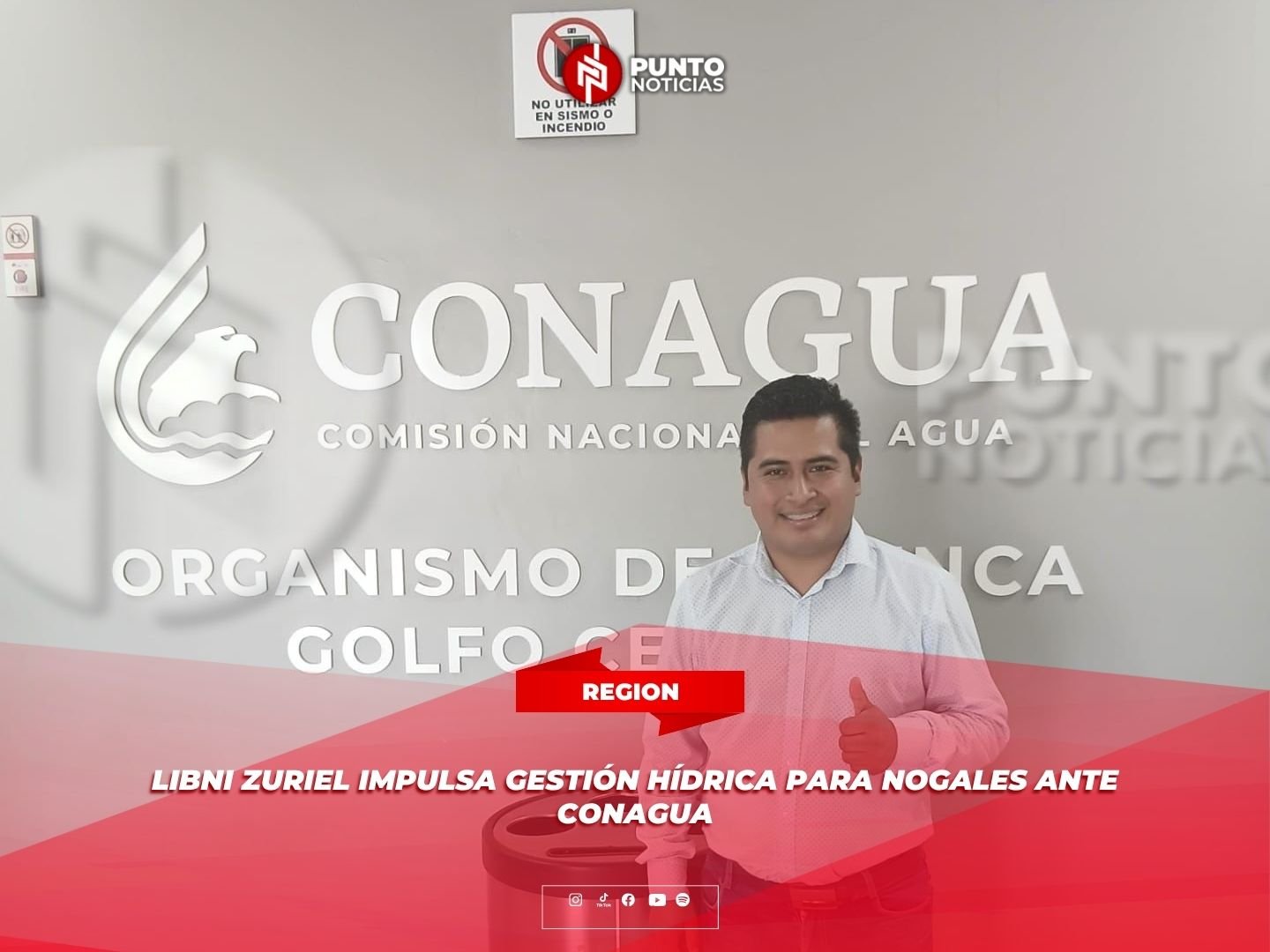 Libni Zuriel impulsa gestión hídrica para Nogales ante CONAGUA