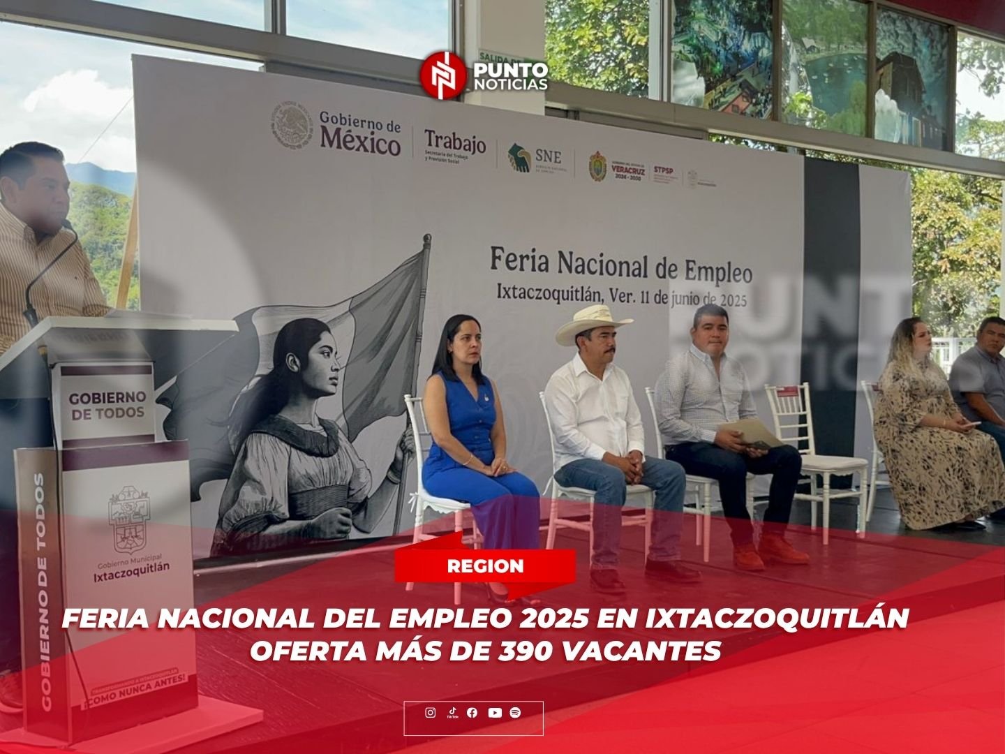Feria Nacional del Empleo 2025 en Ixtaczoquitlán oferta más de 390 vacantes