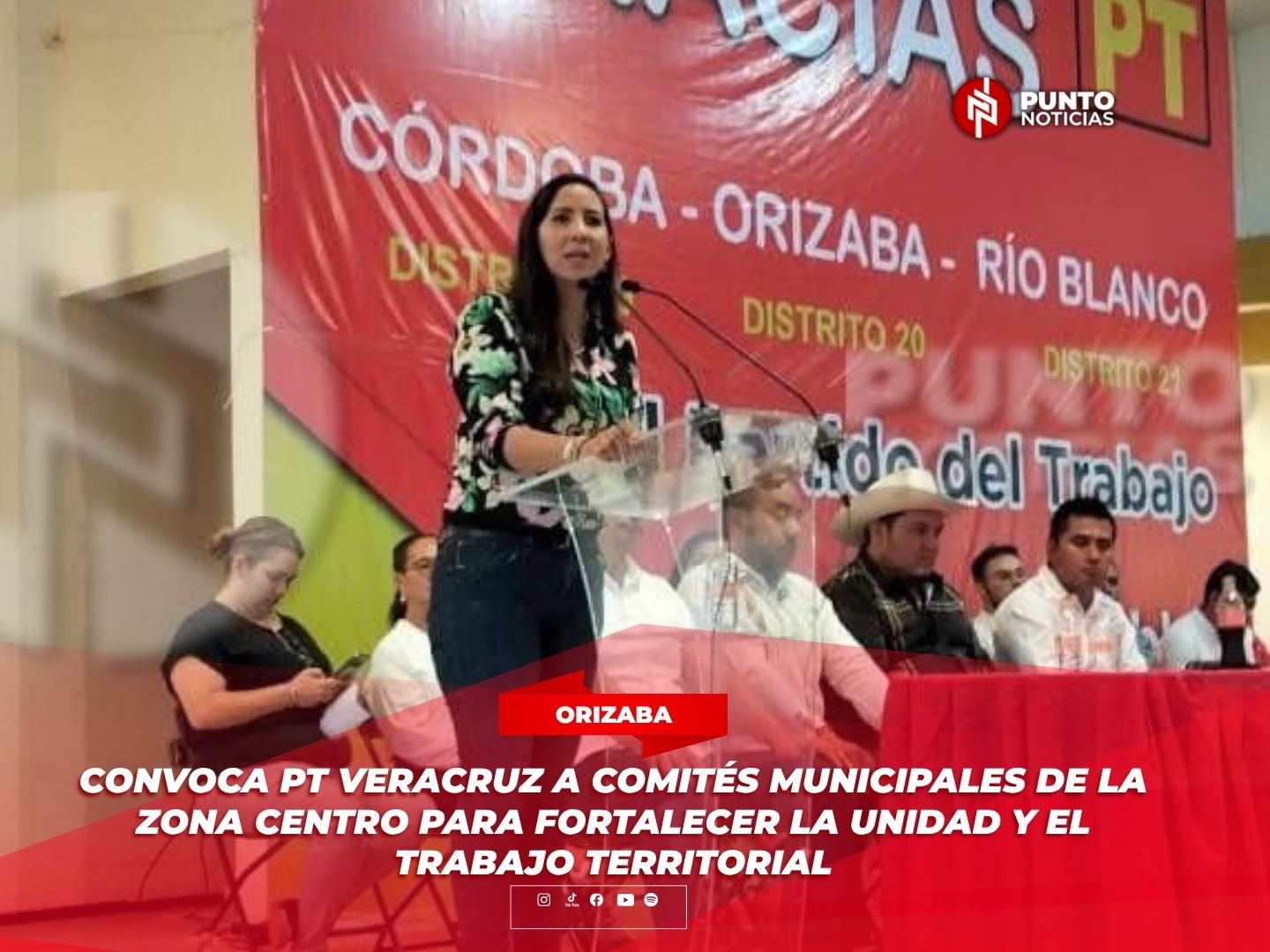 Convoca PT Veracruz a comités municipales de la zona centro para fortalecer la unidad y el trabajo territorial