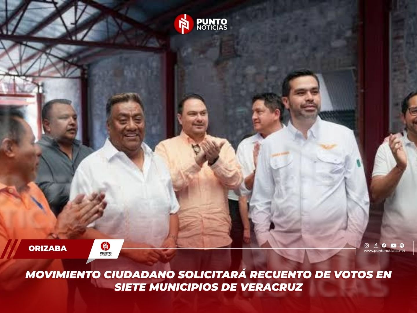 Movimiento Ciudadano solicitará recuento de votos en siete municipios de Veracruz