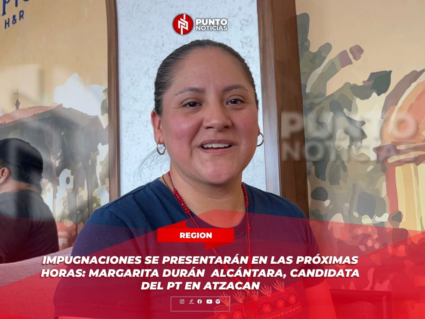 Impugnaciones se presentarán en las próximas horas: Margarita Durán Alcántara, candidata del PT en Atzacan