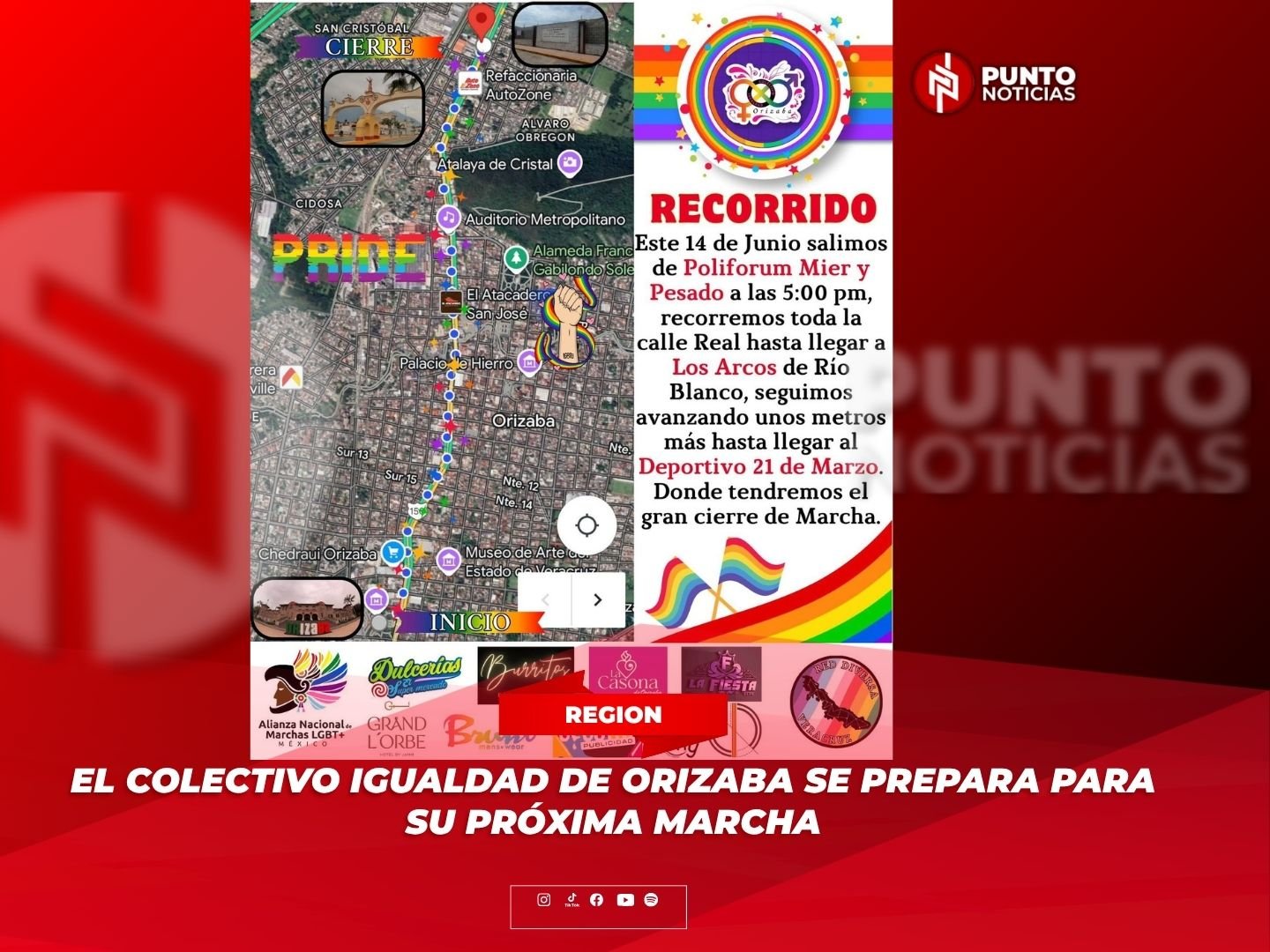 El Colectivo Igualdad de Orizaba se prepara para su próxima marcha