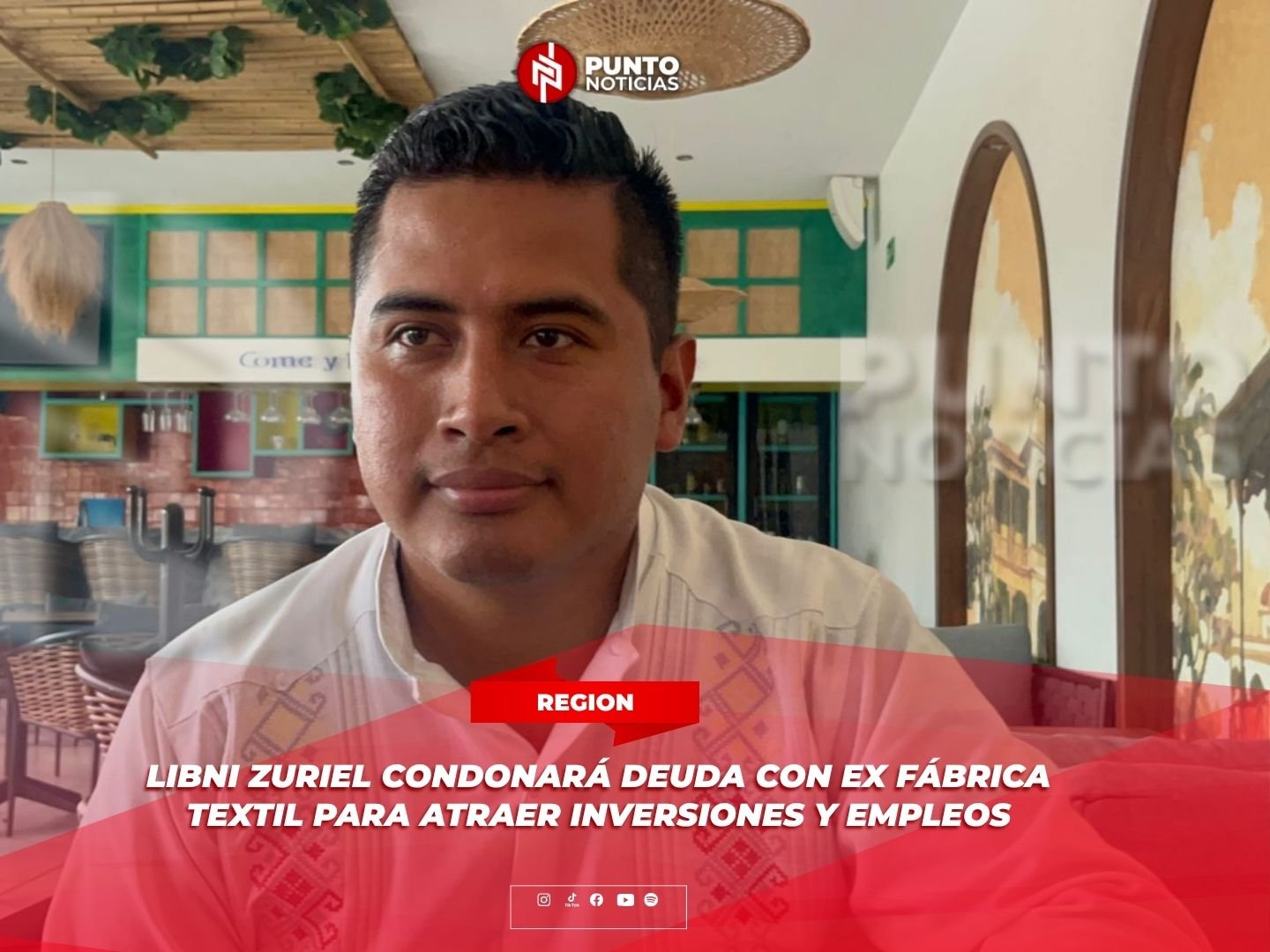 Libni Zuriel condonará deuda con ex fábrica textil para atraer inversiones y empleos