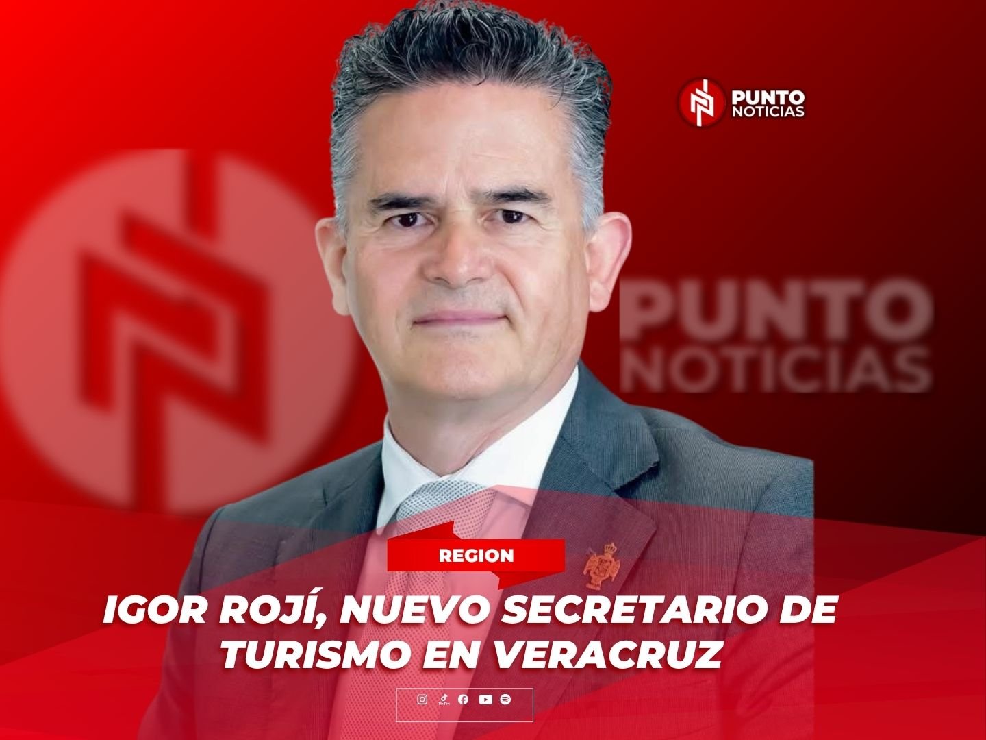 Nombra la gobernadora Rocío Nahle al orizabeño Igor Rojí como nuevo secretario de Turismo de Veracruz
