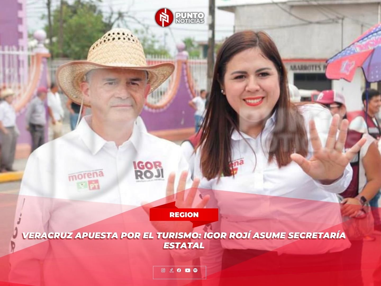 Veracruz apuesta por el turismo: Igor Rojí asume Secretaría estatal