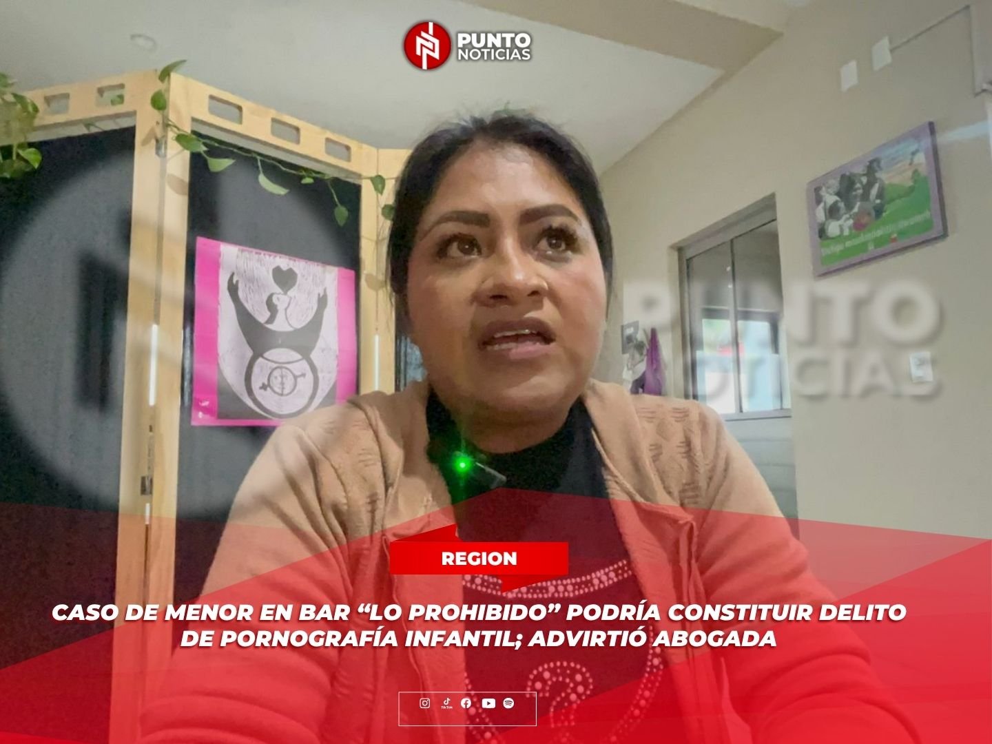 Caso de menor en bar “Lo Prohibido” podría constituir delito de pornografía infantil; advirtió abogada