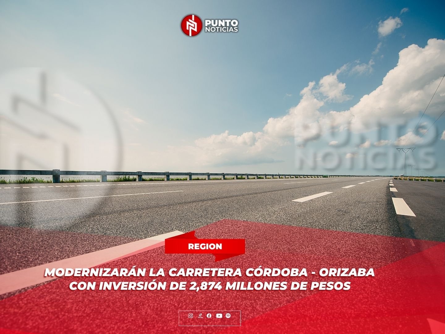 Modernizarán la carretera Córdoba – Orizaba con inversión de 2,874 millones de pesos