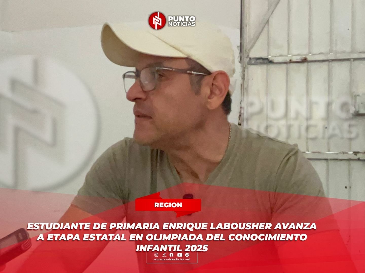 Estudiante de primaria Enrique Labousher avanza a etapa estatal en Olimpiada del Conocimiento Infantil 2025