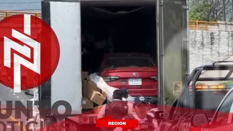 Recuperan tráiler robado en operativo sobre la autopista Córdoba–Orizaba