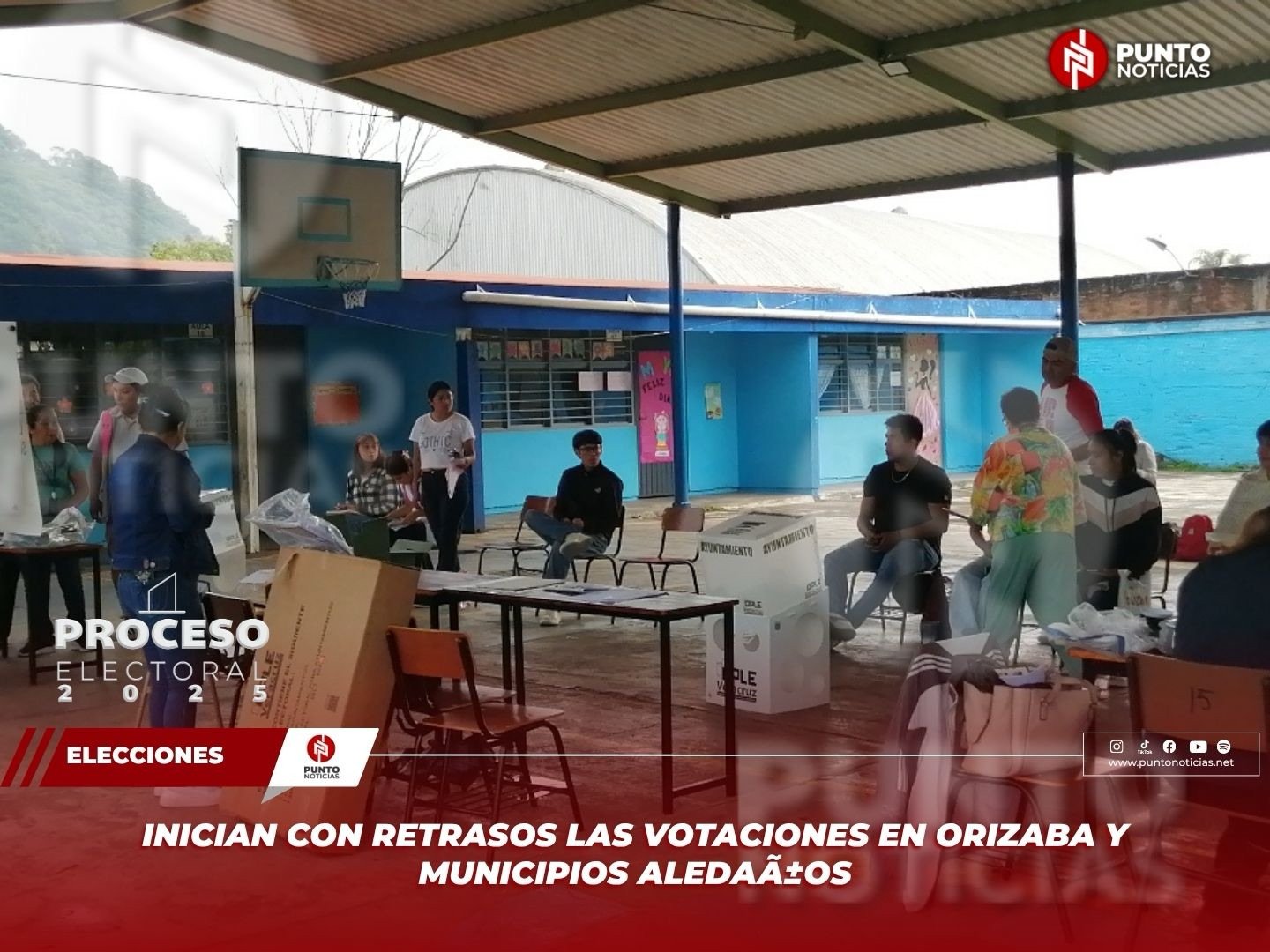 Inician con retrasos las votaciones en Orizaba y municipios aledaños