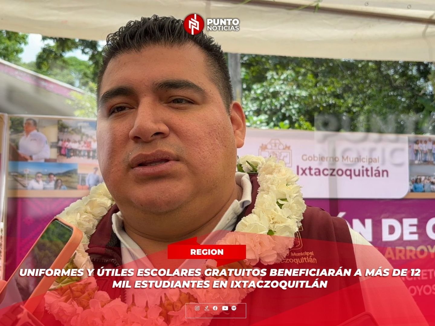 Uniformes y útiles escolares gratuitos beneficiarán a más de 12 mil estudiantes en Ixtaczoquitlán