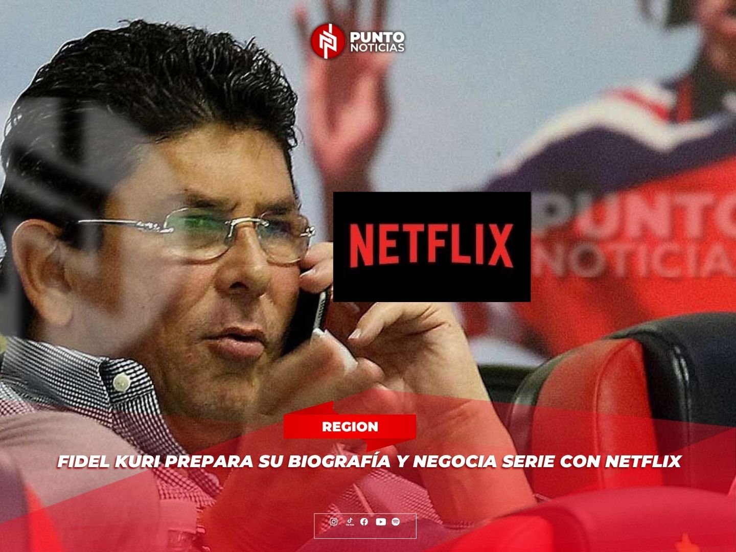 Fidel Kuri prepara su biografía y negocia serie con Netflix