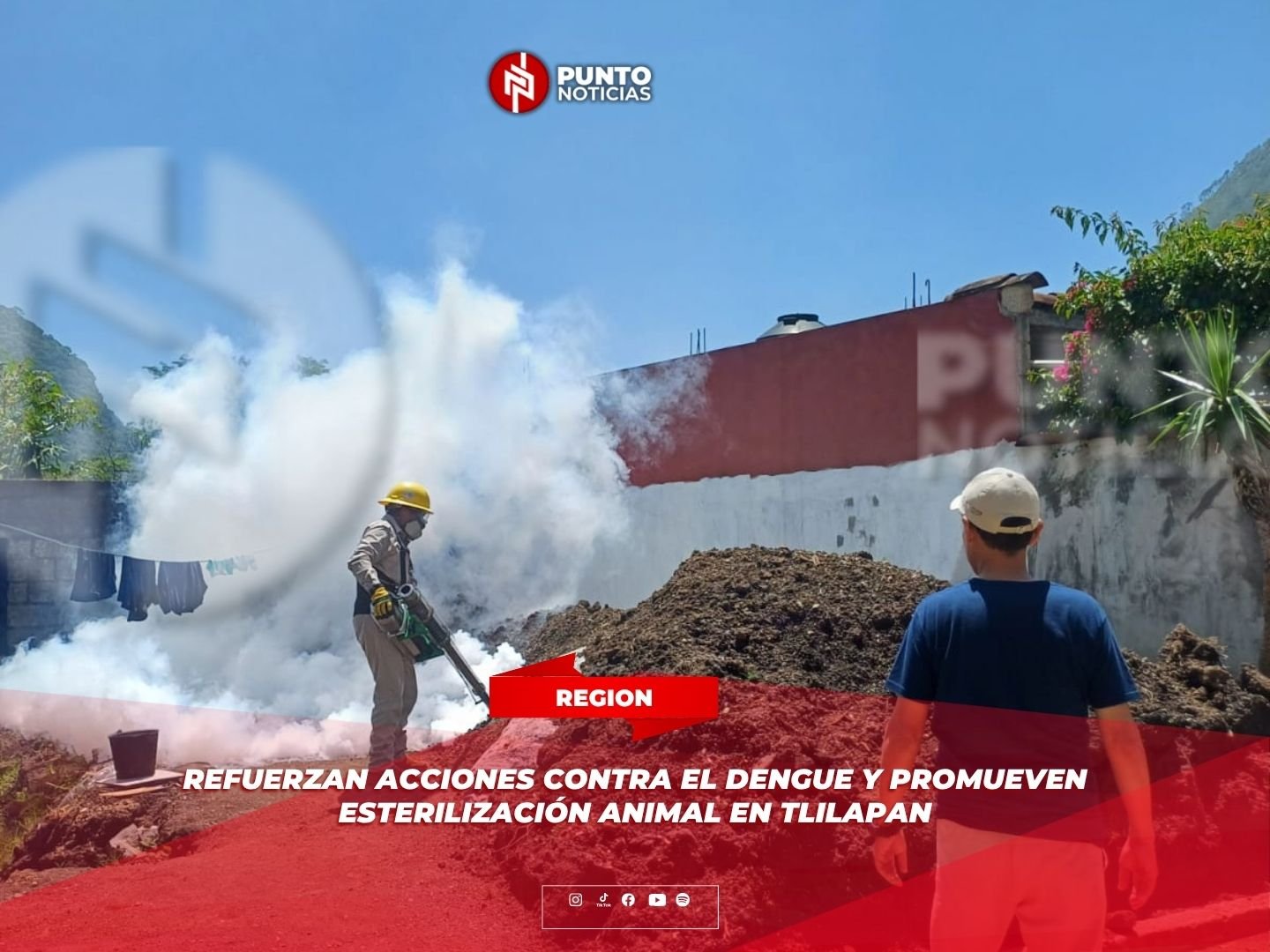 Refuerzan acciones contra el dengue y promueven esterilización animal en Tlilapan
