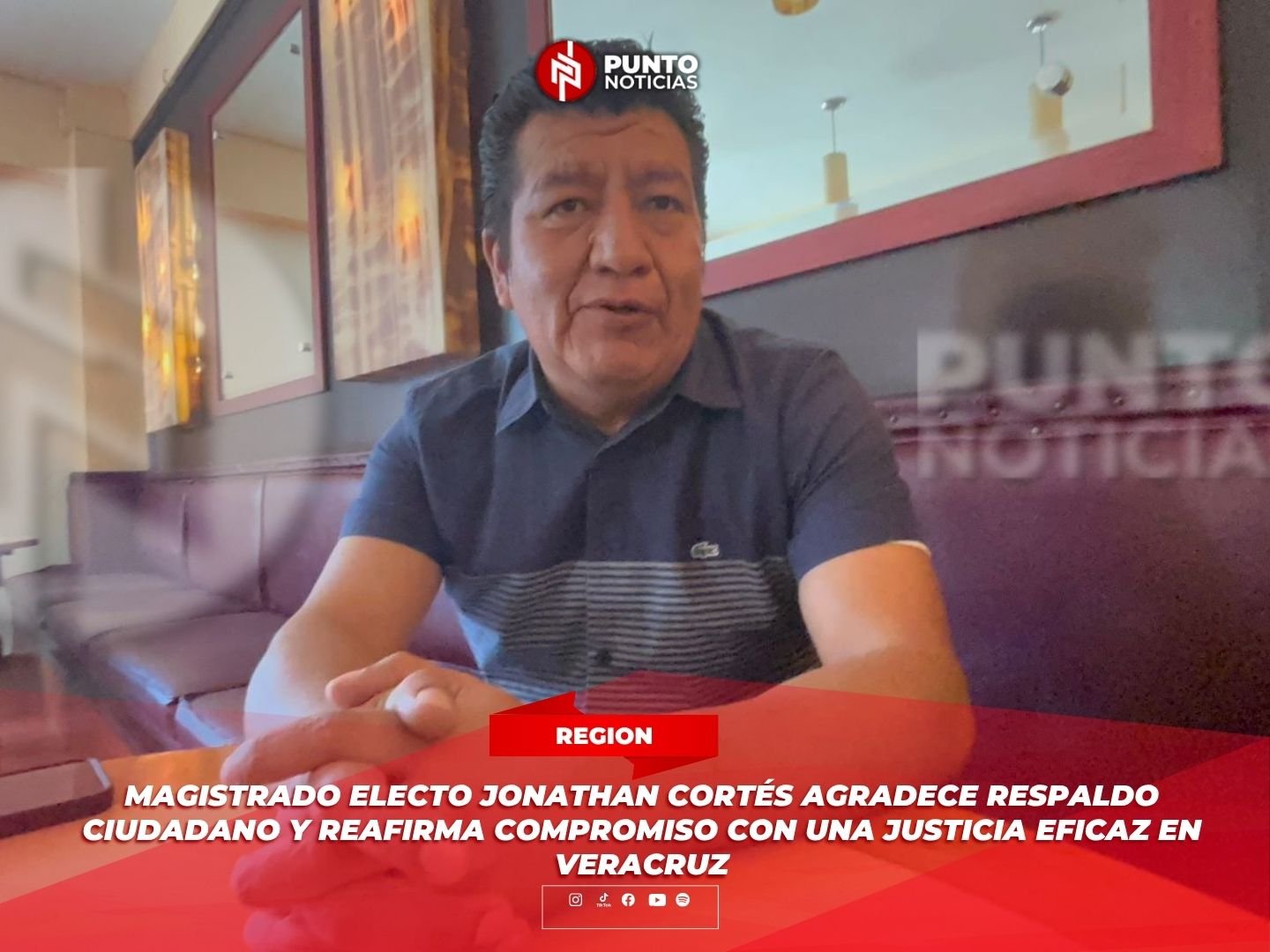 Magistrado Electo Jonathan Cortés Agradece Respaldo Ciudadano y Reafirma Compromiso con una Justicia Eficaz en Veracruz