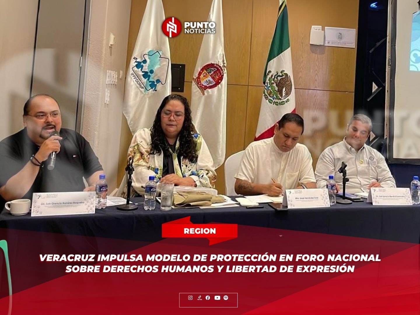 Veracruz impulsa modelo de protección en foro nacional sobre derechos humanos y libertad de expresión