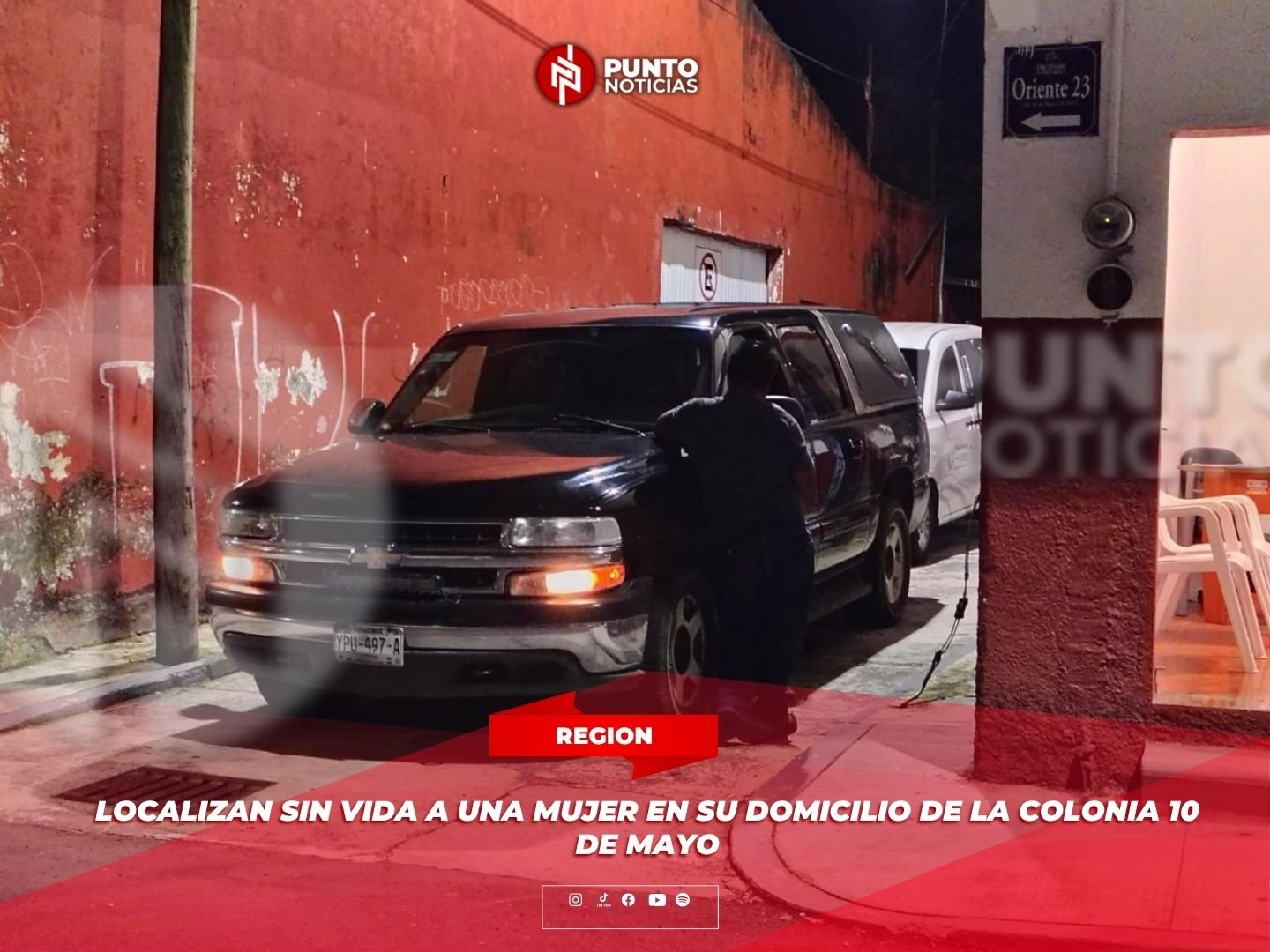 Localizan sin vida a una mujer en su domicilio de la colonia 10 de Mayo