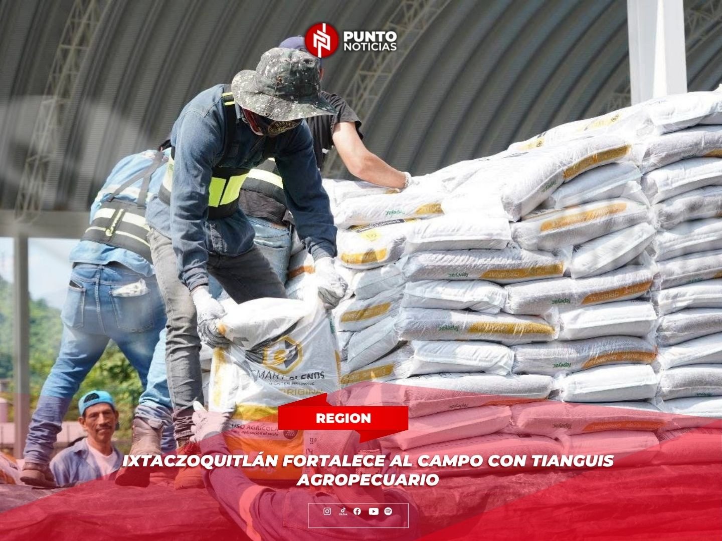 Ixtaczoquitlán fortalece al campo con Tianguis Agropecuario