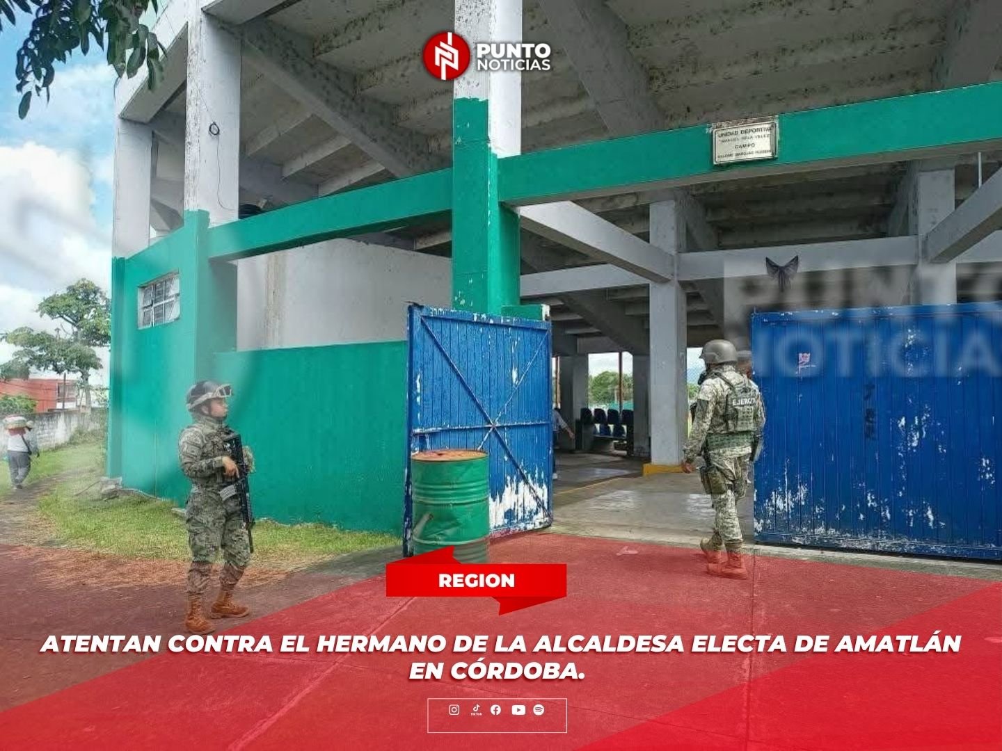 Atentan contra el hermano de la alcaldesa electa de Amatlán en Córdoba.