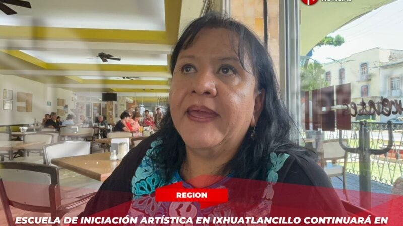 Escuela de Iniciación Artística en Ixhuatlancillo continuará en clases pese a desalojo
