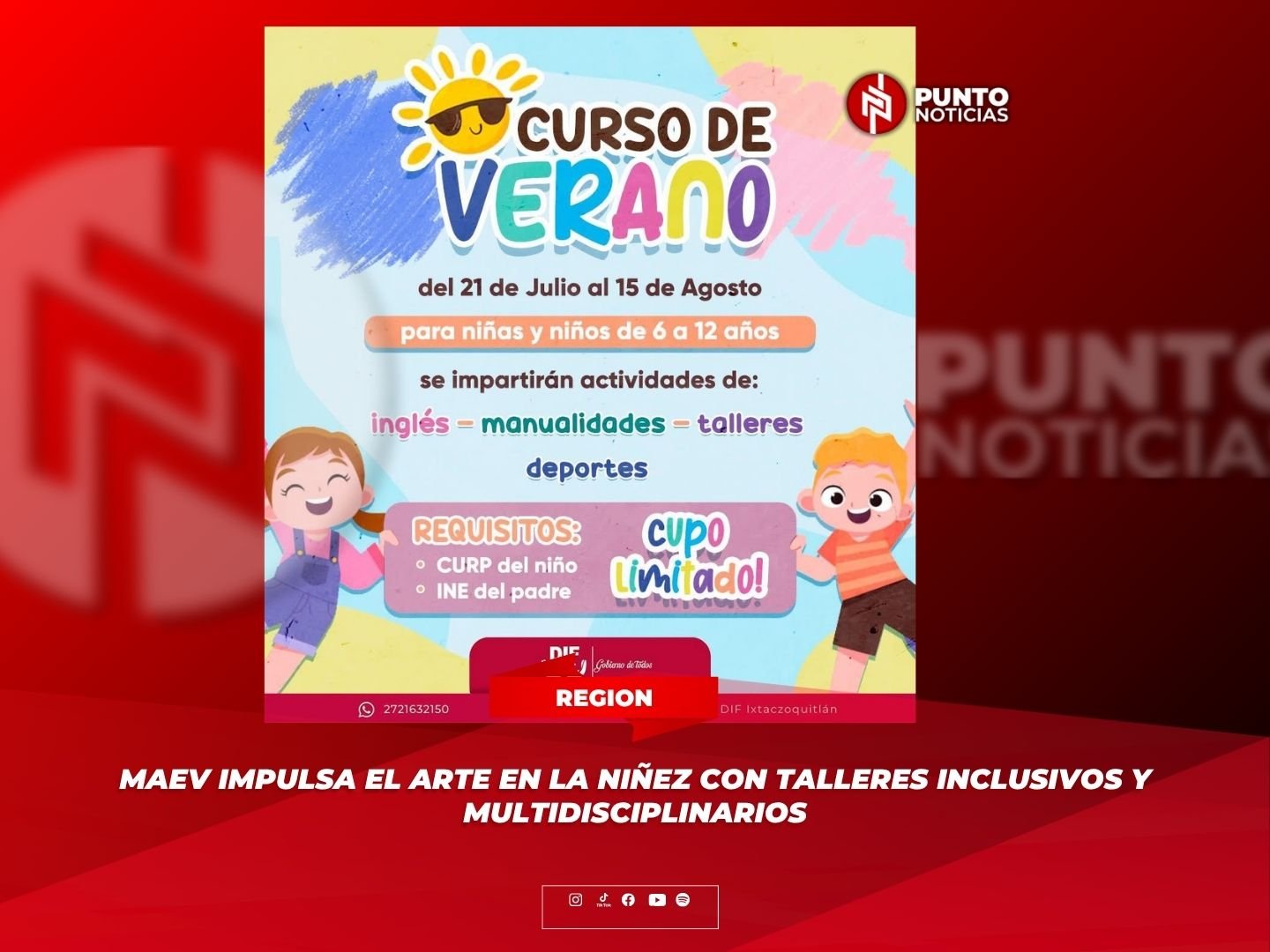 MAEV impulsa el arte en la niñez con talleres inclusivos y multidisciplinarios