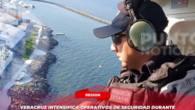 Veracruz intensifica operativos de seguridad durante vacaciones de verano
