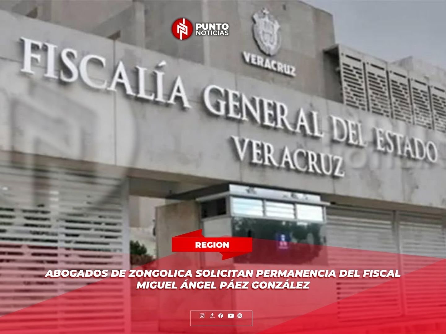 Abogados de Zongolica solicitan permanencia del fiscal Miguel Ángel Páez González