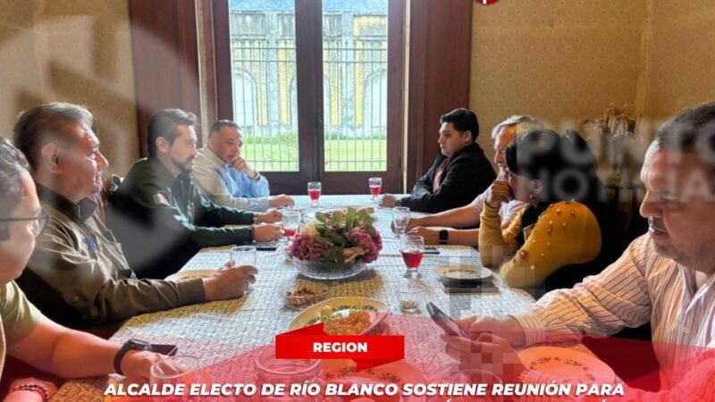 Alcalde electo de Río Blanco sostiene reunión para fortalecer la infraestructura médica en la región