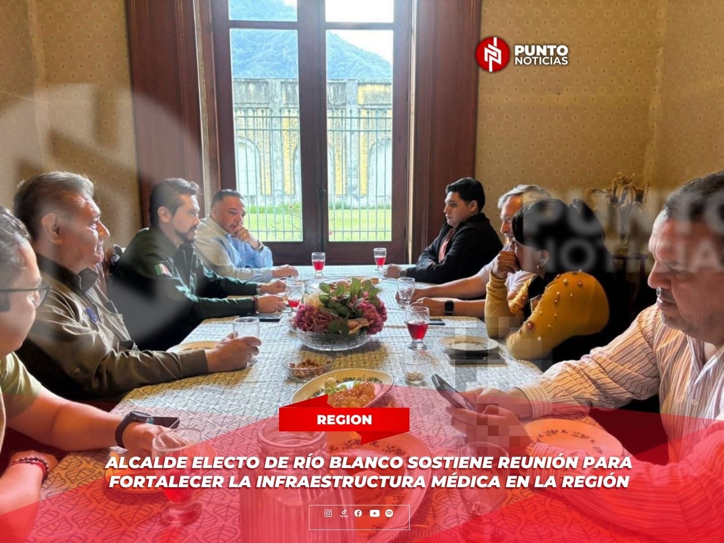 Alcalde electo de Río Blanco sostiene reunión para fortalecer la infraestructura médica en la región