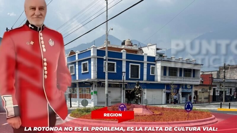 La rotonda no es el problema, es la falta de cultura vial: Juan Manuel Diez Francos