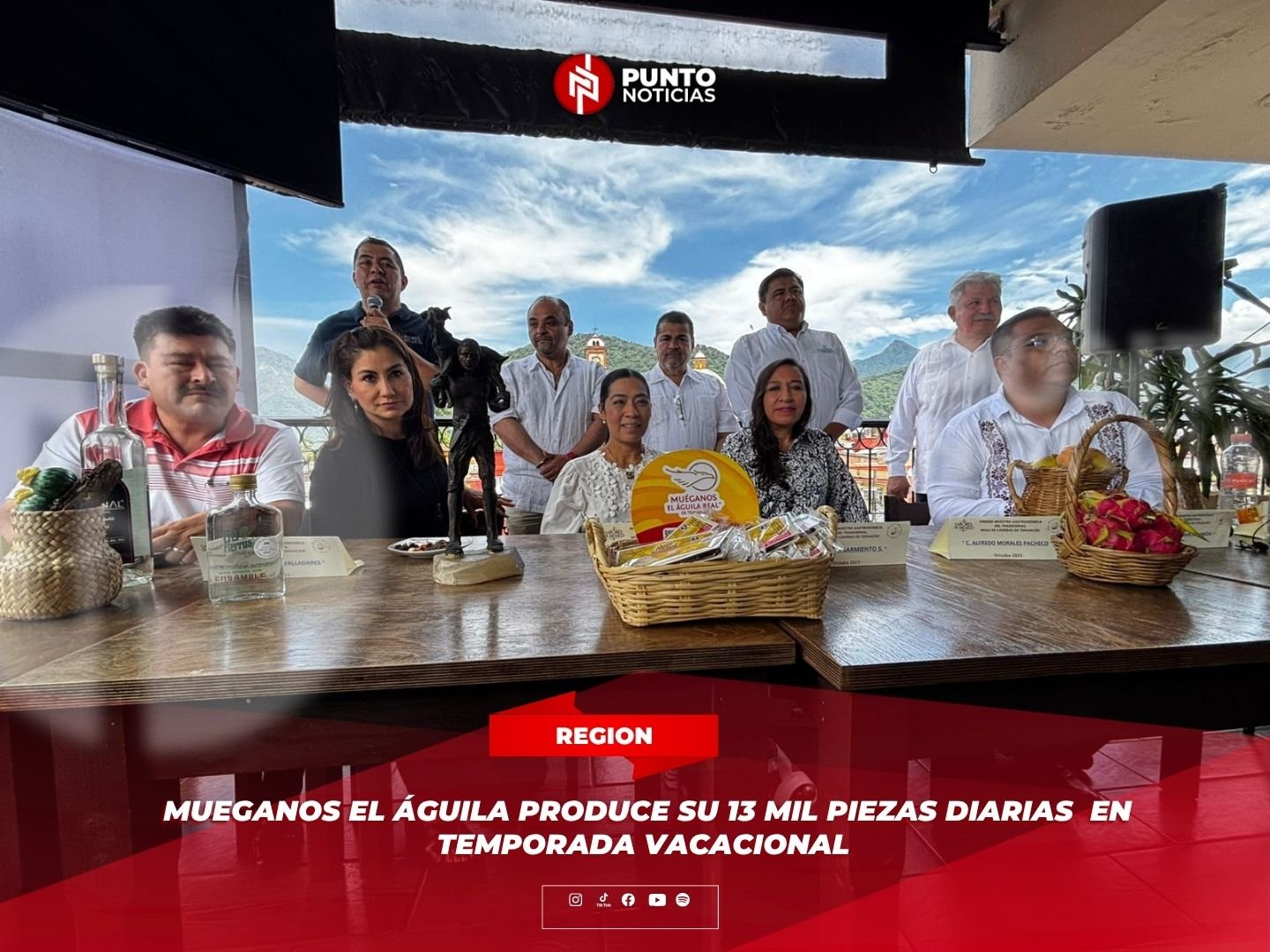 Mueganos El Águila produce su 13 mil piezas diarias en temporada vacacional