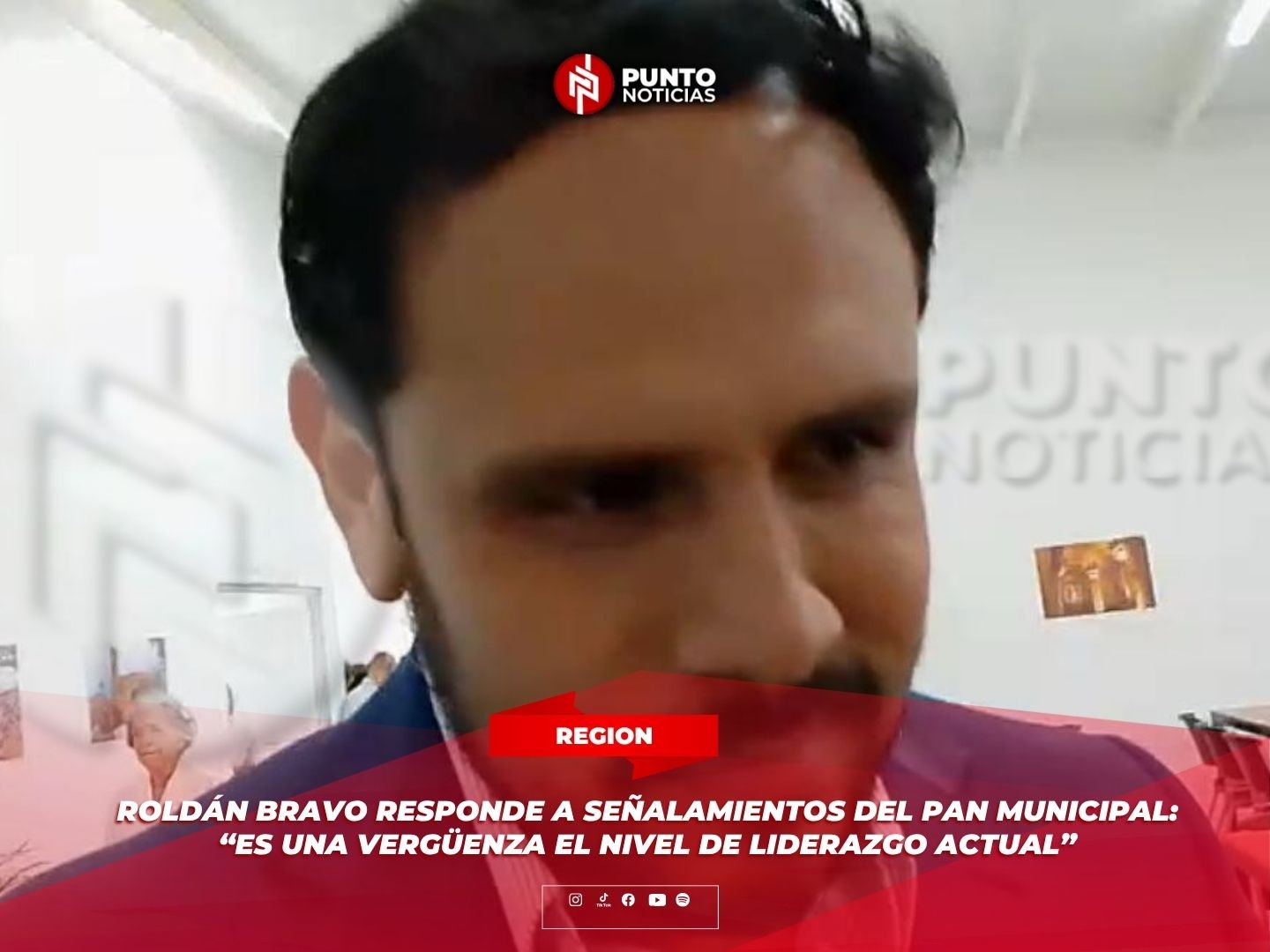Roldán Bravo responde a señalamientos del PAN municipal: “Es una vergüenza el nivel de liderazgo actual”