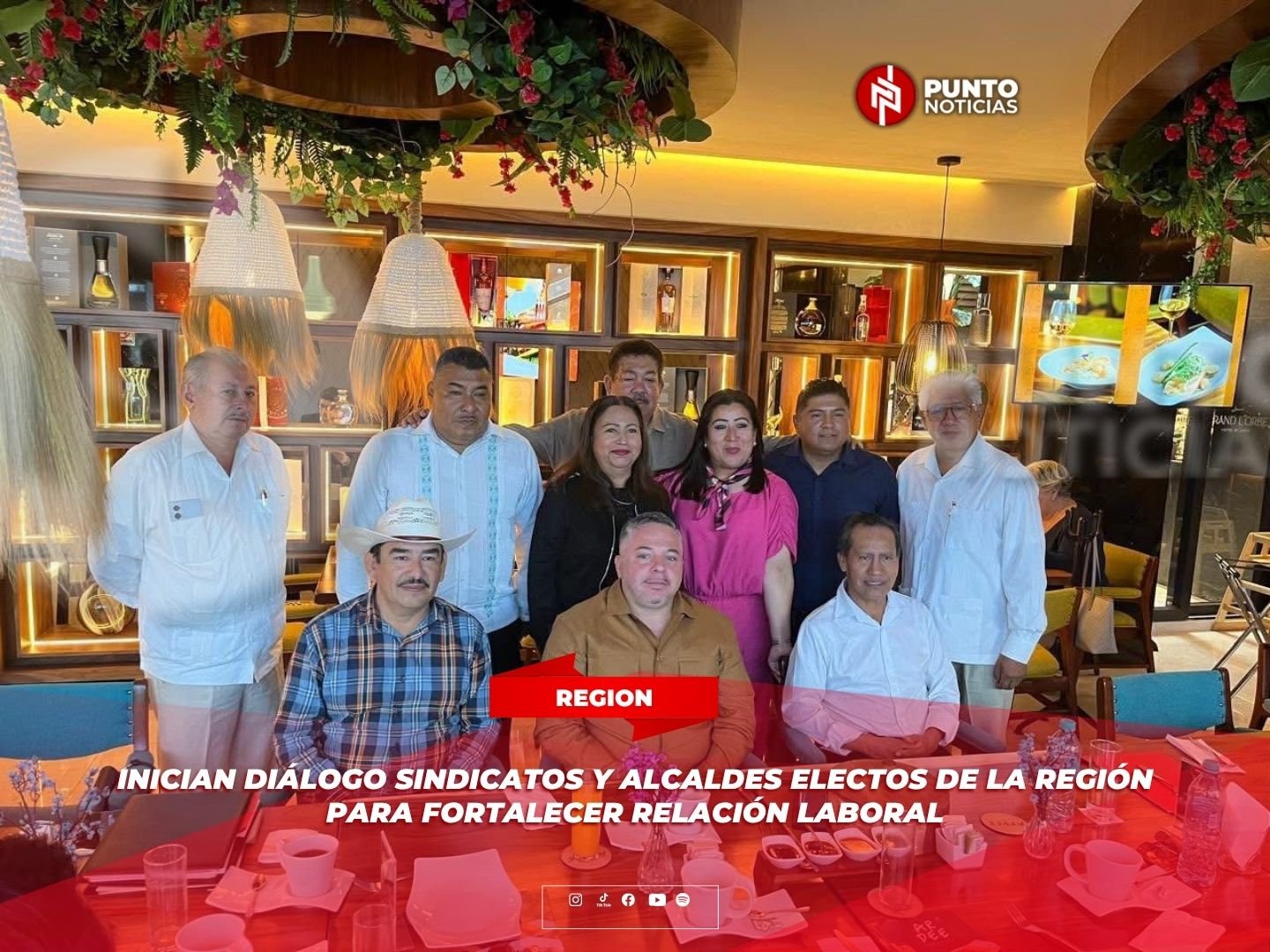 Inician diálogo sindicatos y alcaldes electos de la región para fortalecer relación laboral