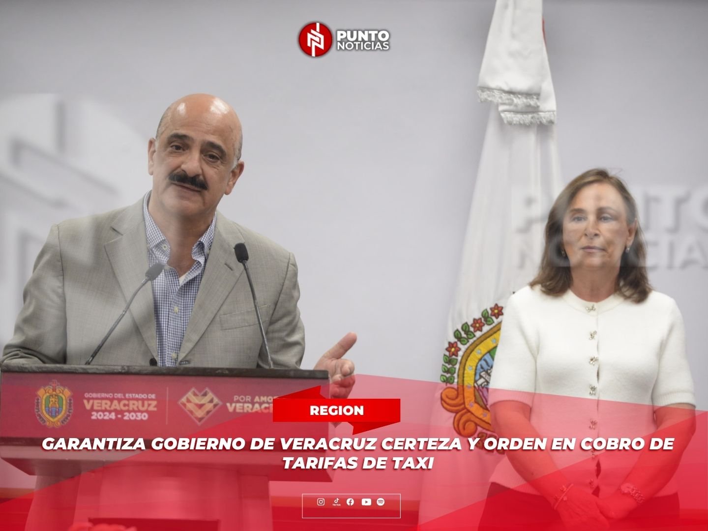Garantiza Gobierno de Veracruz certeza y orden en cobro de tarifas de taxi