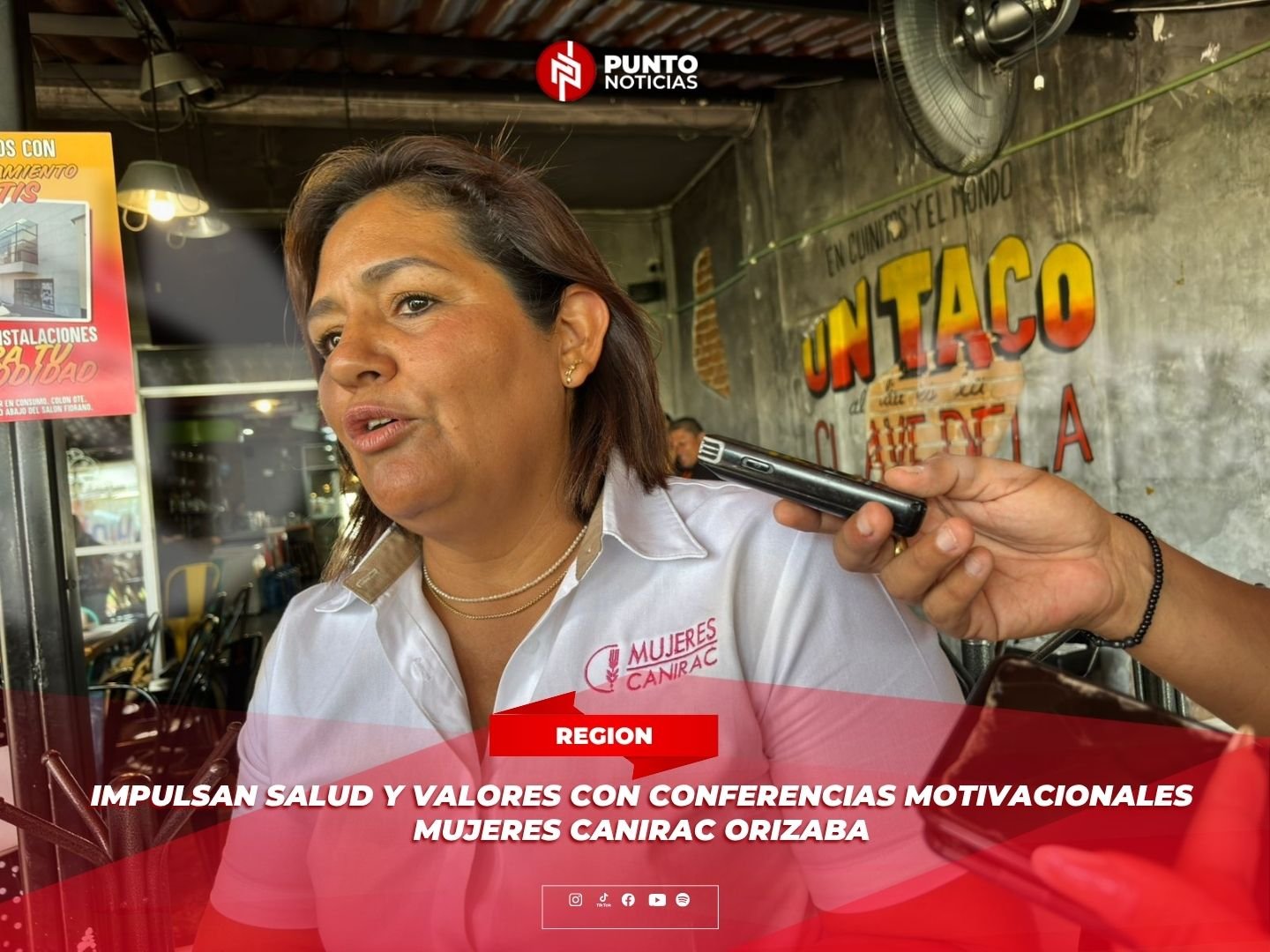 Impulsan salud y valores con conferencias motivacionales Mujeres Canirac Orizaba
