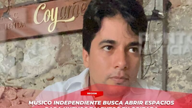 Músico independiente busca abrir espacios para nuevos talentos en Orizaba