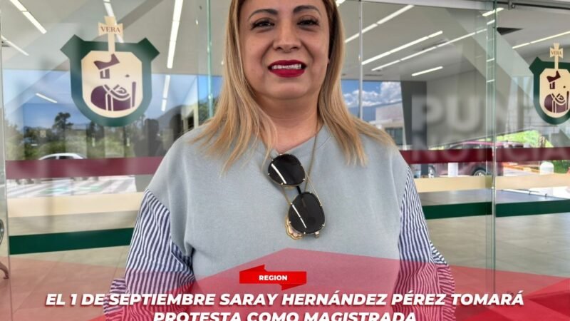 El 1 de septiembre Saray Hernández Pérez tomará protesta como Magistrada