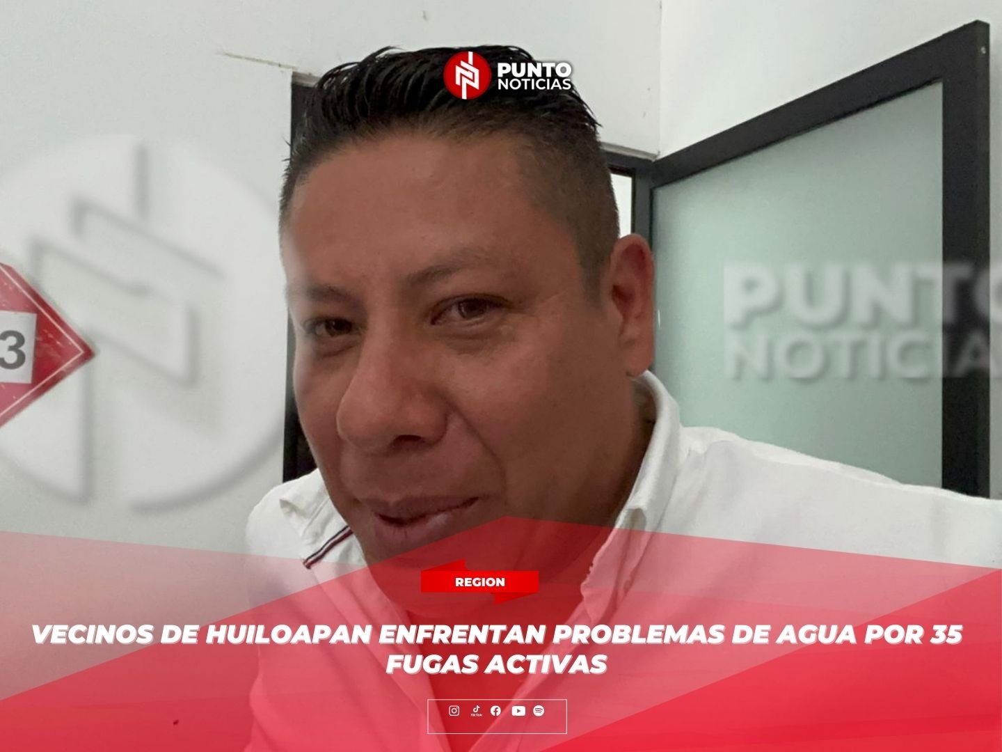 Vecinos de Huiloapan enfrentan problemas de agua por 35 fugas activas