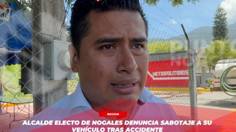 Alcalde electo de Nogales denuncia sabotaje a su vehículo tras accidente
