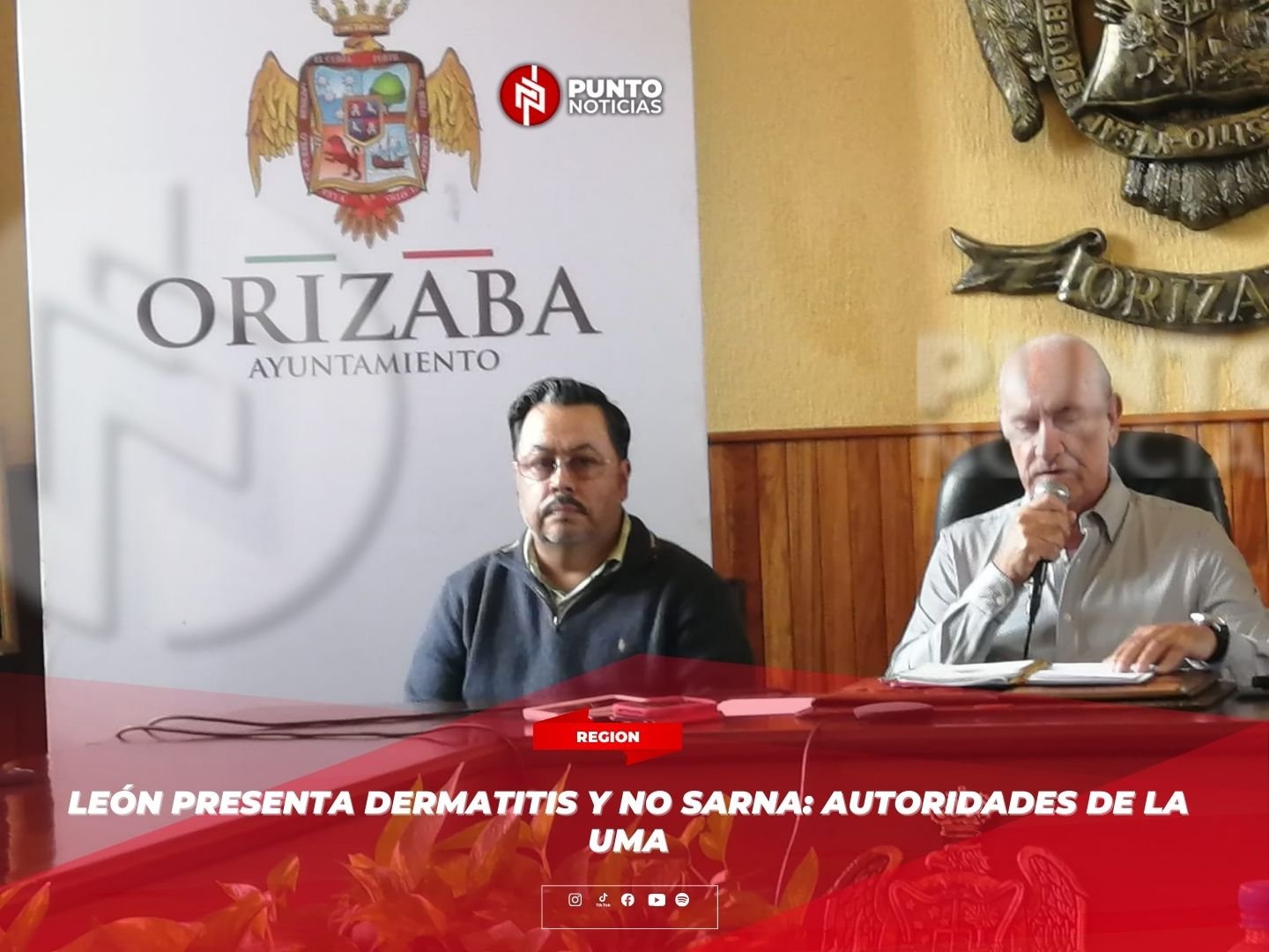 León presenta dermatitis y no sarna: Autoridades de la UMA