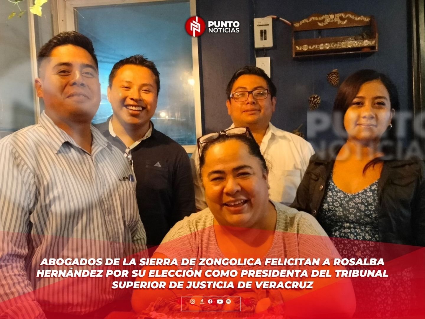 Abogados de la Sierra de Zongolica felicitan a Rosalba Hernández por su elección como presidenta del Tribunal Superior de Justicia de Veracruz