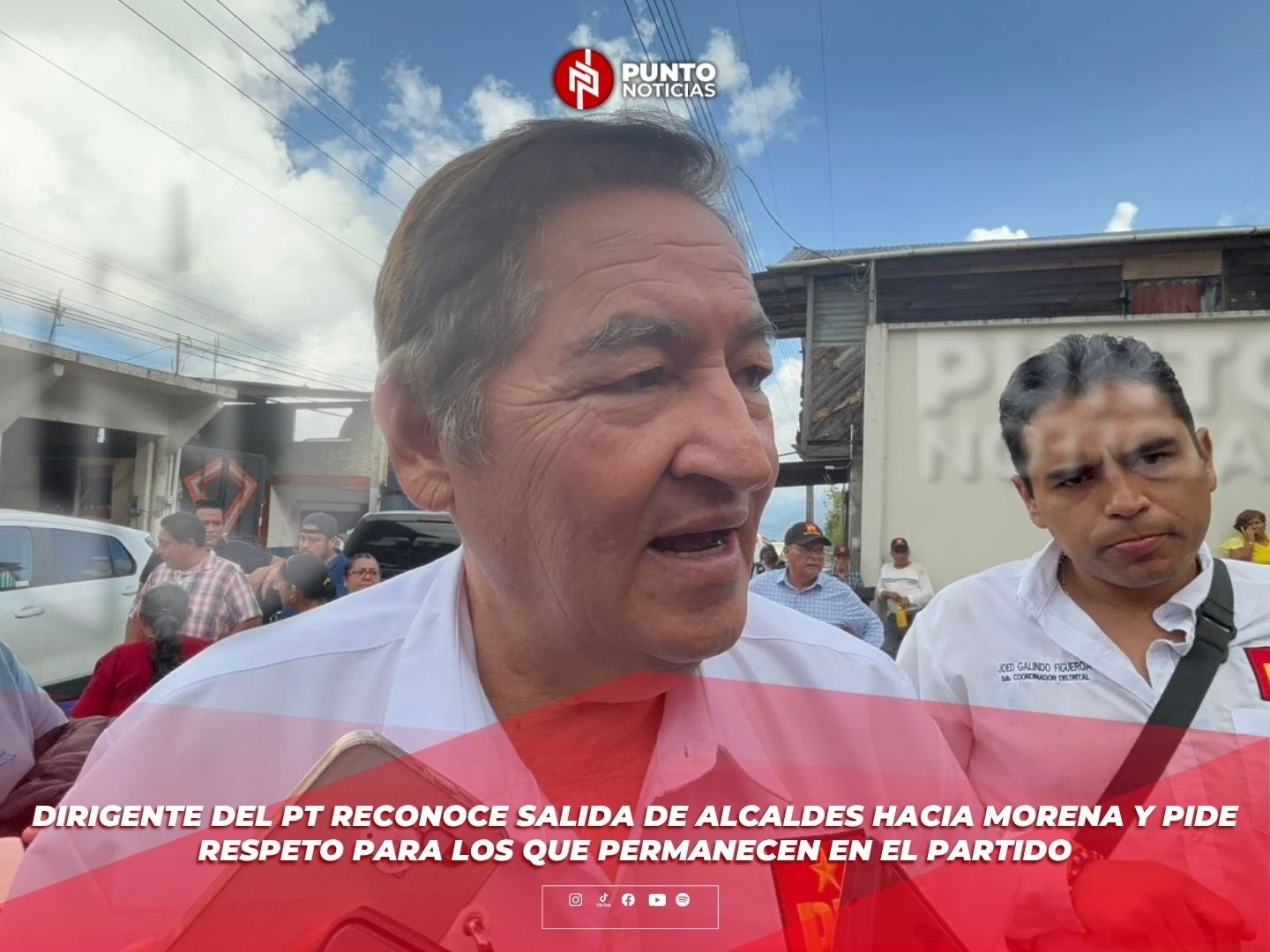 Dirigente del PT reconoce salida de alcaldes hacia Morena y pide respeto para los que permanecen en el partido