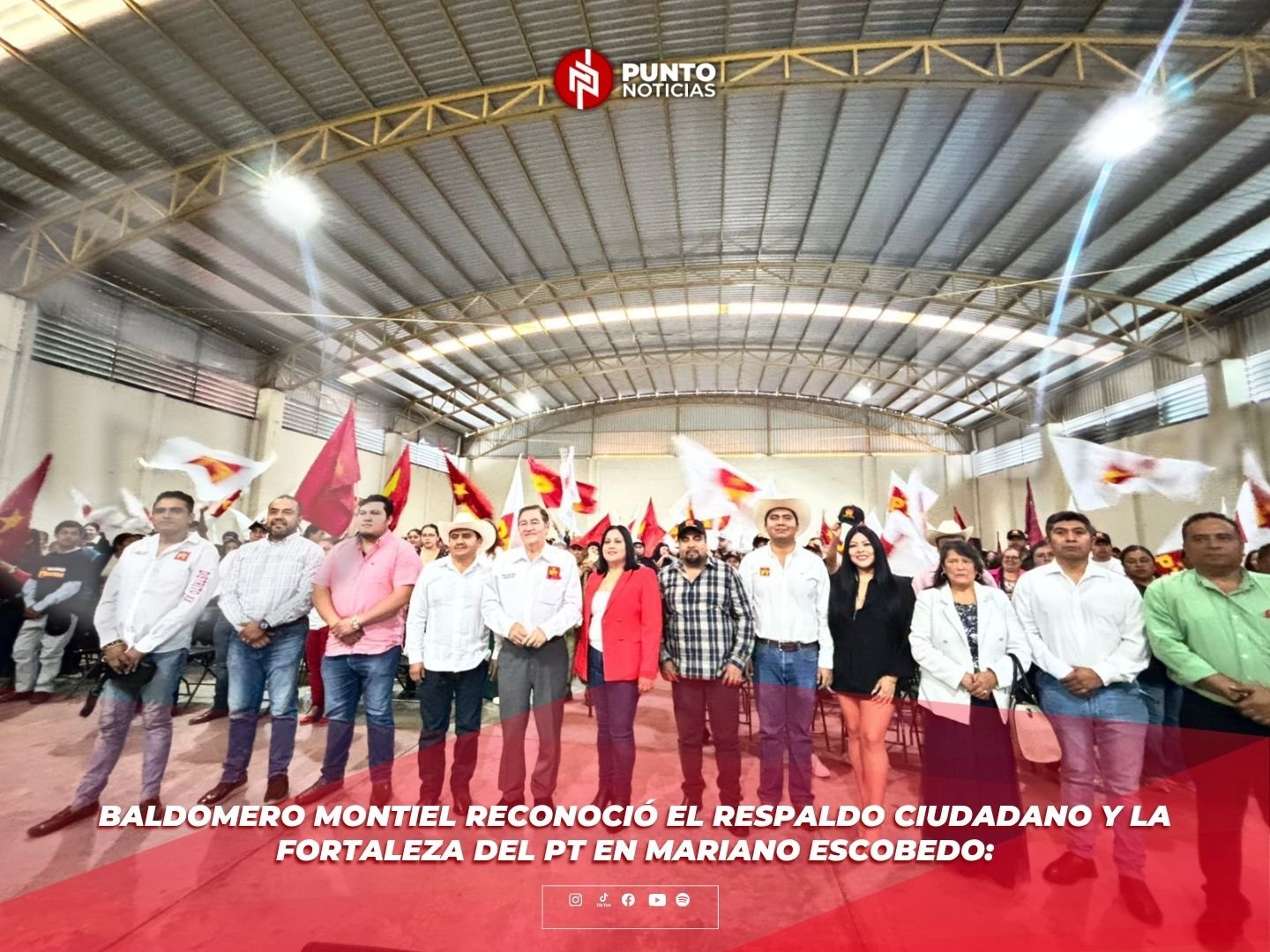 Renueva el PT su comité municipal en Mariano Escobedo; reafirman unidad y compromiso con la transformación