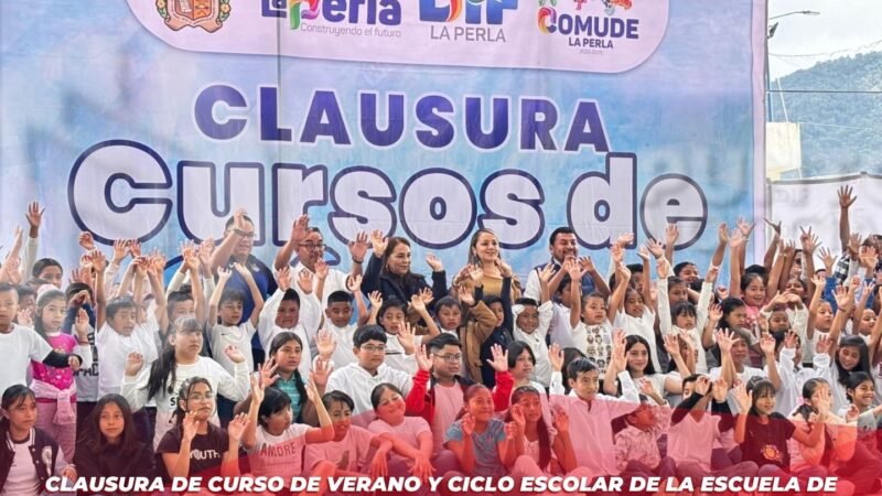 Clausura de curso de verano y ciclo escolar de la Escuela de Iniciación Artística en La Perla