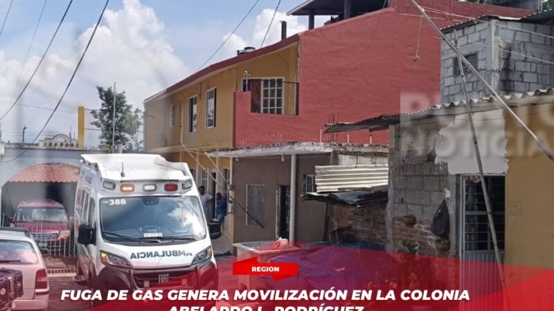 Fuga de gas genera movilización en la colonia Abelardo L. Rodríguez