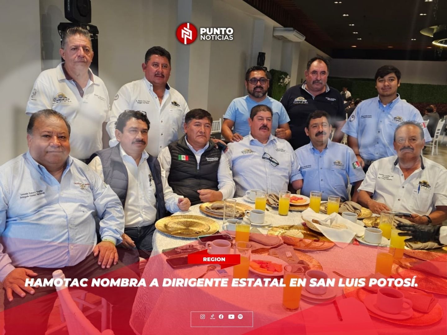HAMOTAC nombra a dirigente estatal en San Luis Potosí.