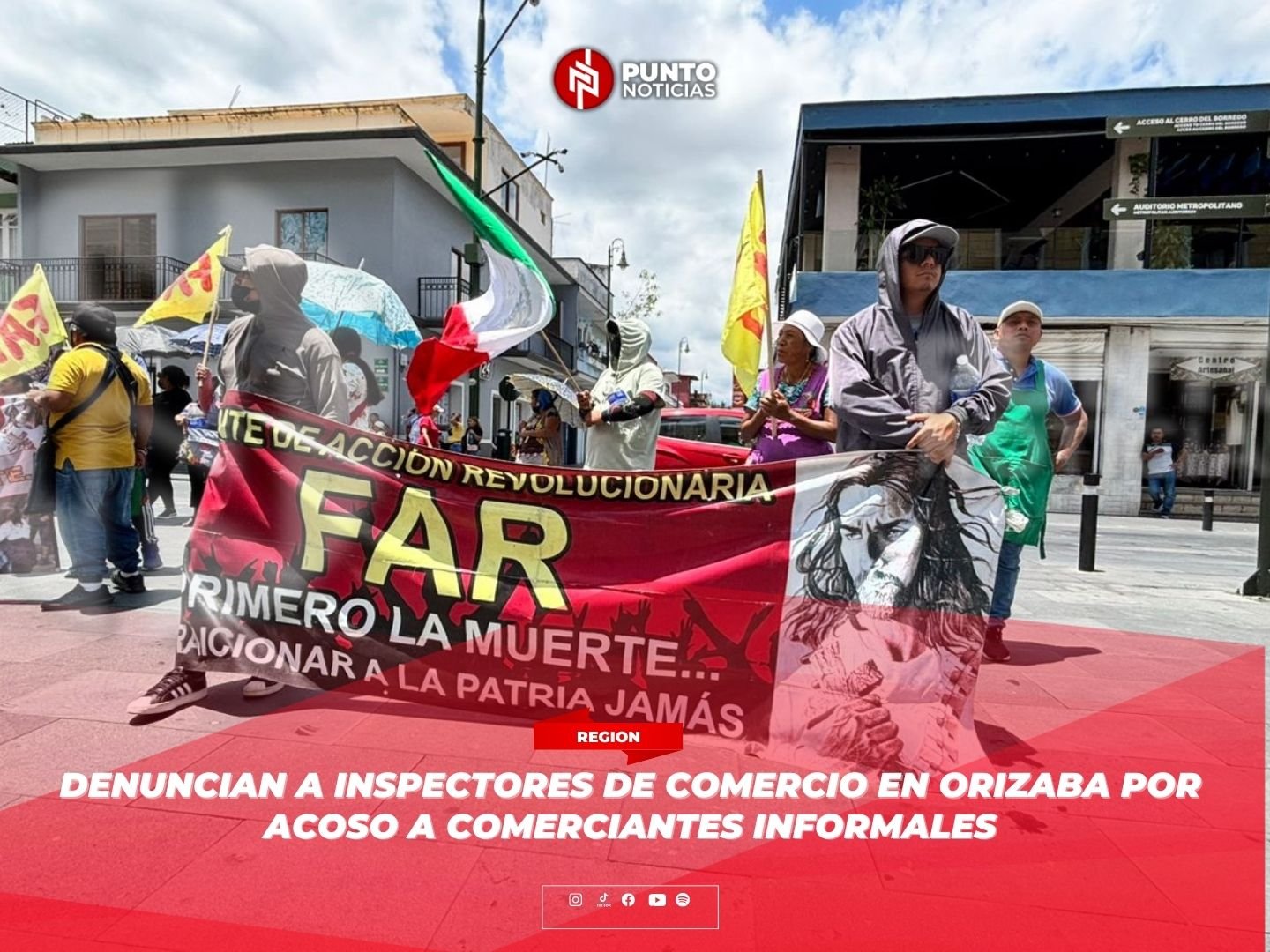 Denuncian a inspectores de comercio en Orizaba por acoso a comerciantes informales