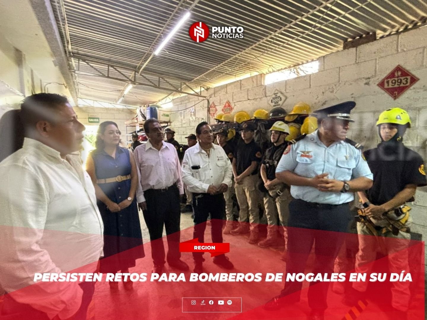Persisten retos para Bomberos de Nogales en su día