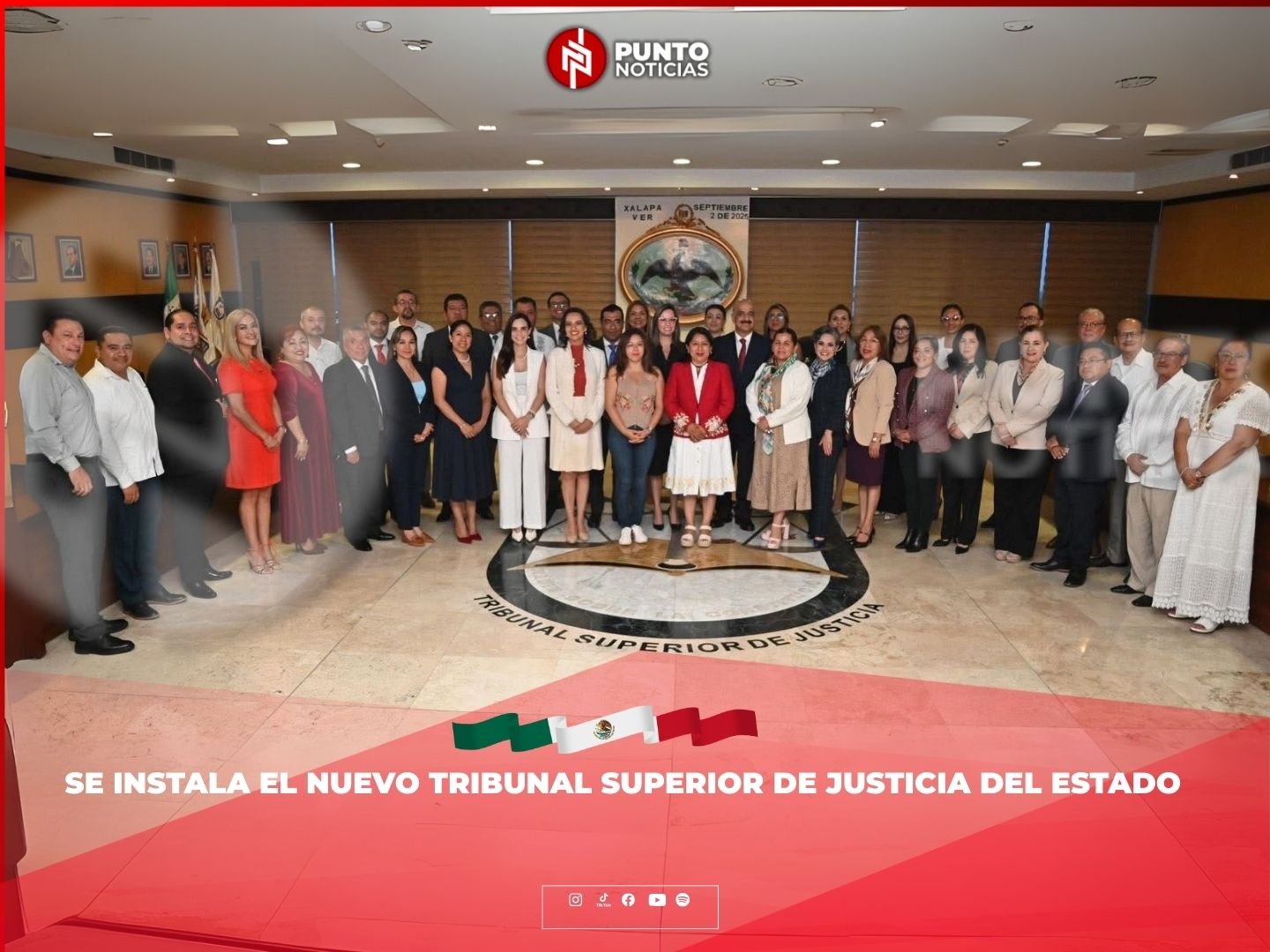 Se instala el nuevo Tribunal Superior de Justicia del Estado