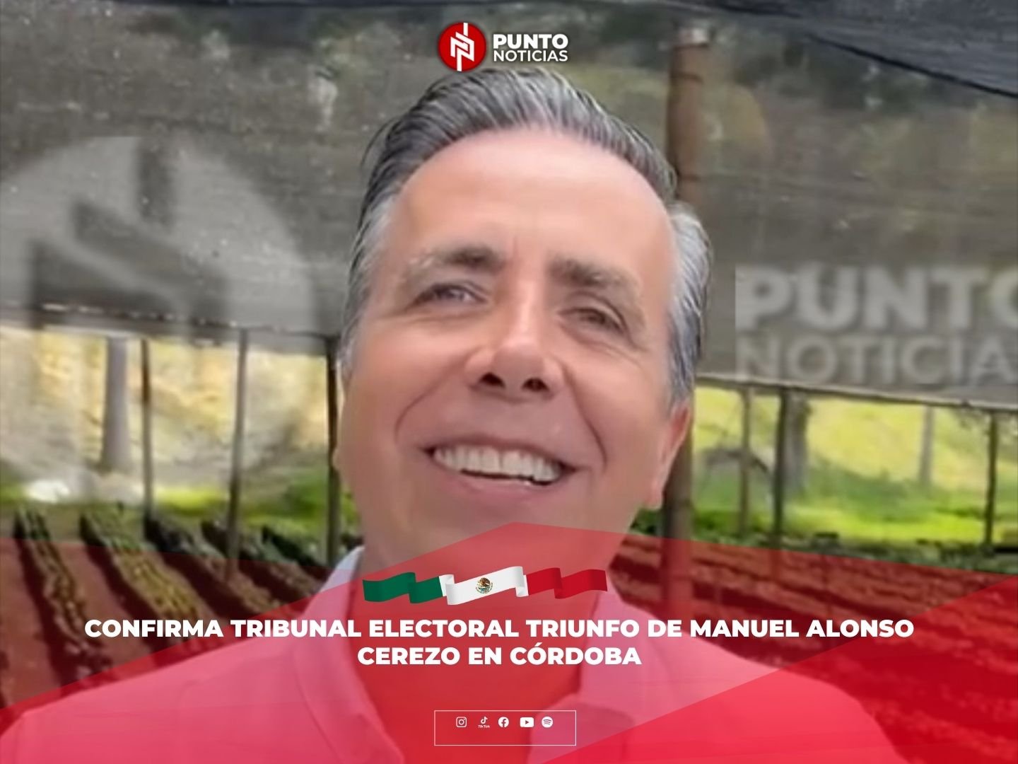 Confirma Tribunal Electoral triunfo de Manuel Alonso Cerezo en Córdoba